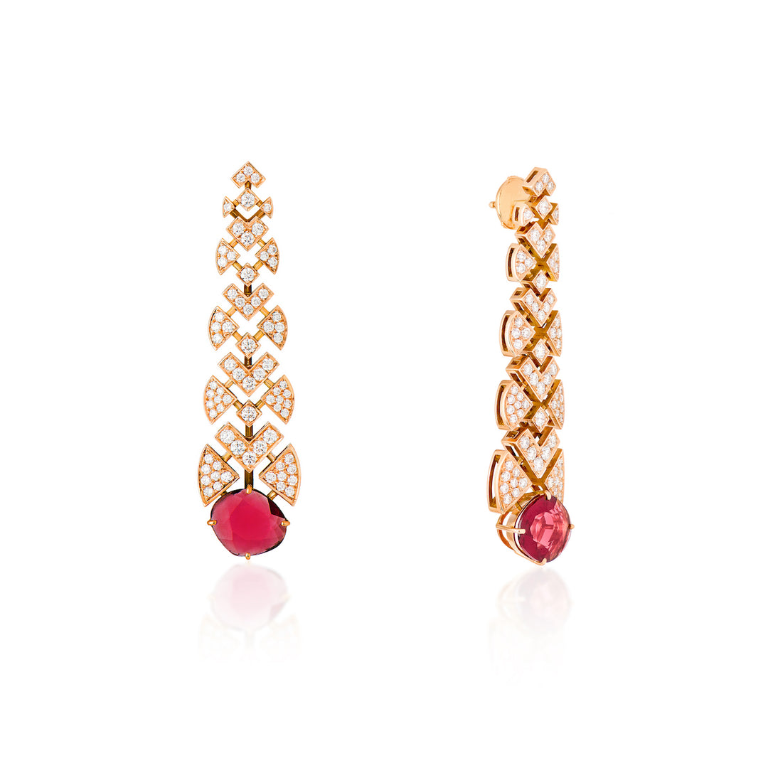 Peacock Earrings