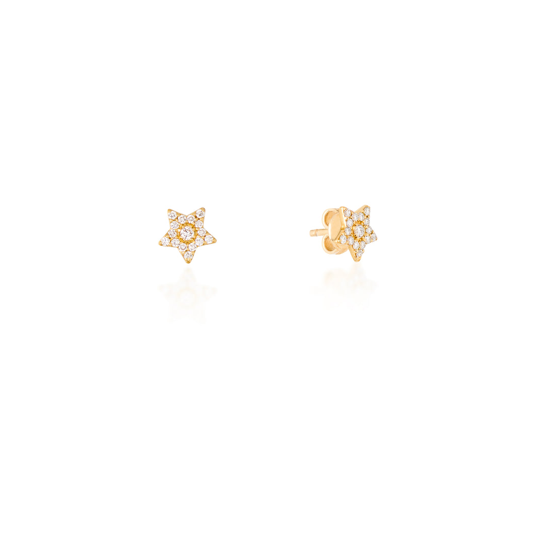 Stars Earrings (Diamonds)