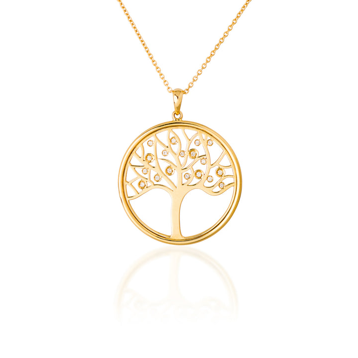 Tree of Life Pendant (Diamonds)