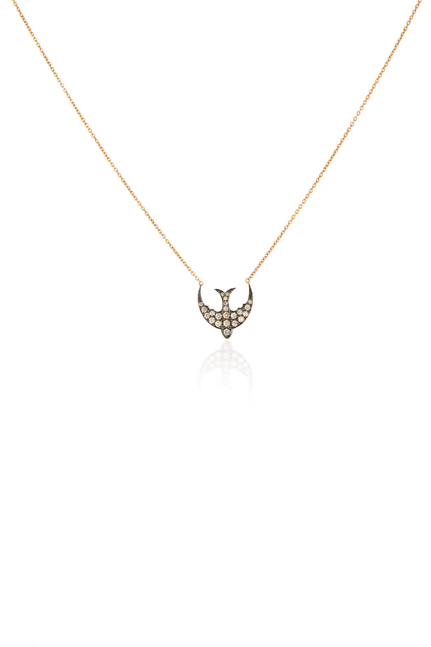 Brown Colombe Necklace