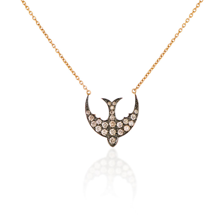 Brown Colombe Necklace