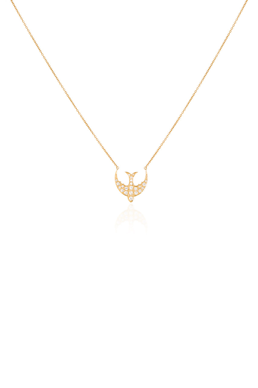 White Colombe Necklace