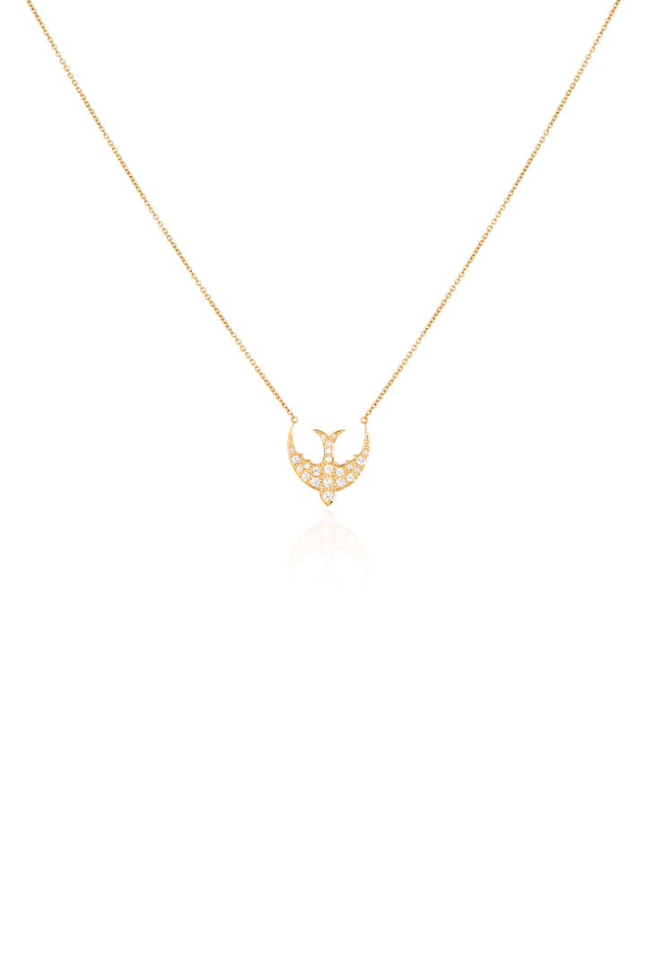 White Colombe Necklace