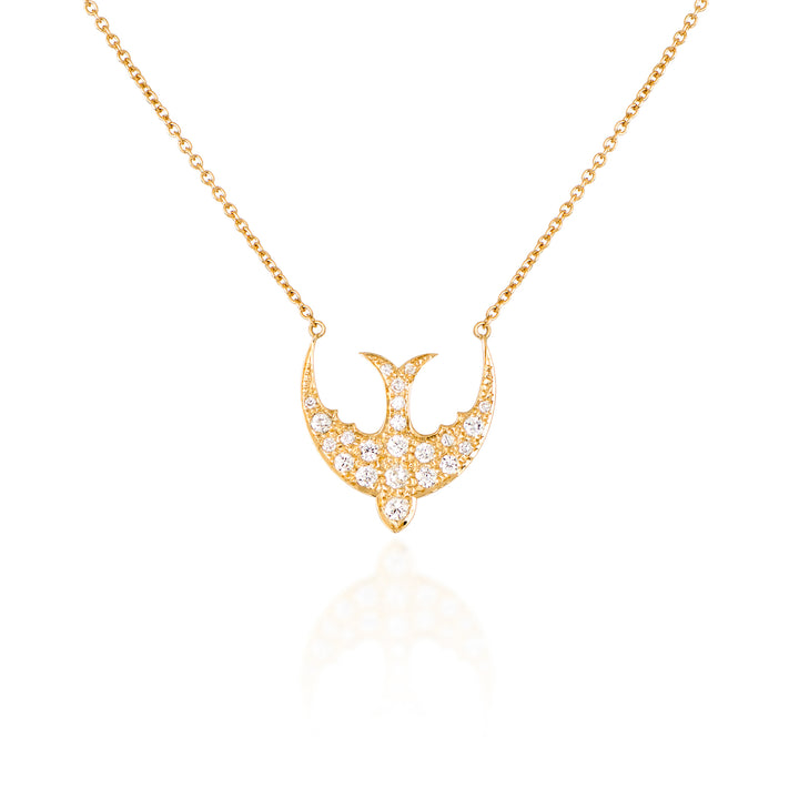 White Colombe Necklace